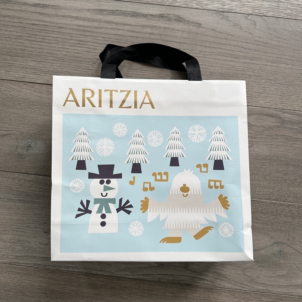 Aritzia medium shopping tote bag